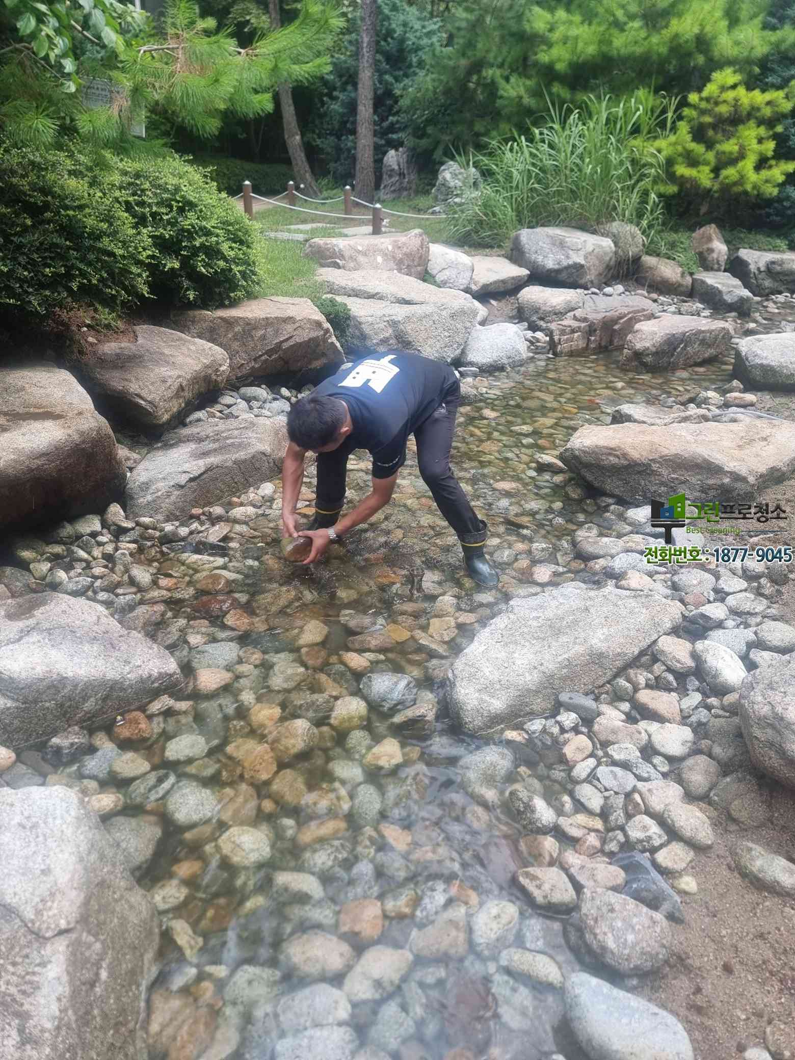 쾌적하게 관리된 아파트 단지 전경